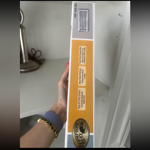 HAMPTON BAY Brushed Steel Floor Register 7.6 CM X 25.4 CM - Picture 3 of 5